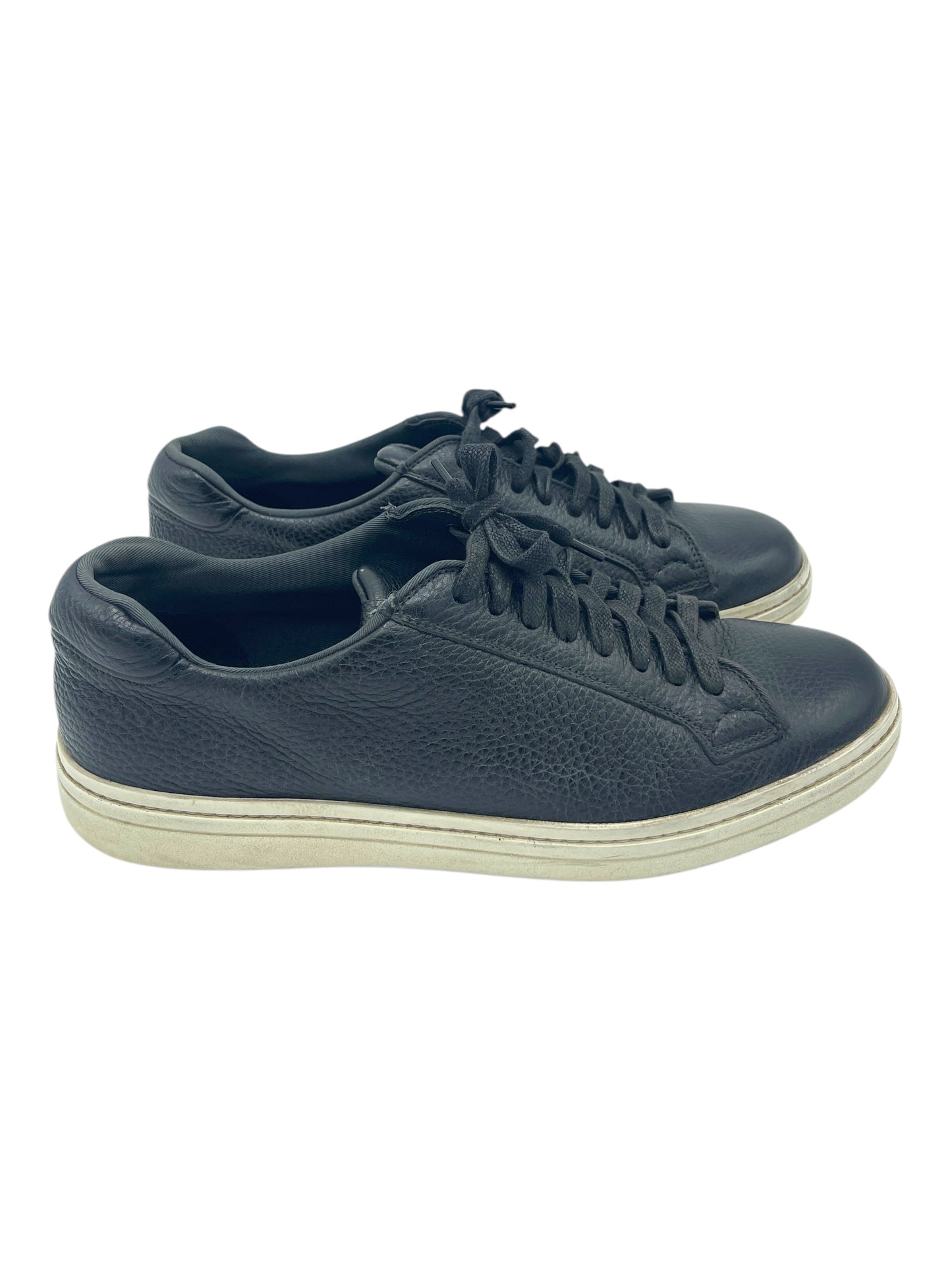 Church's Black Pebbled Leather Casual Sneakers 9 M / 10.5 W