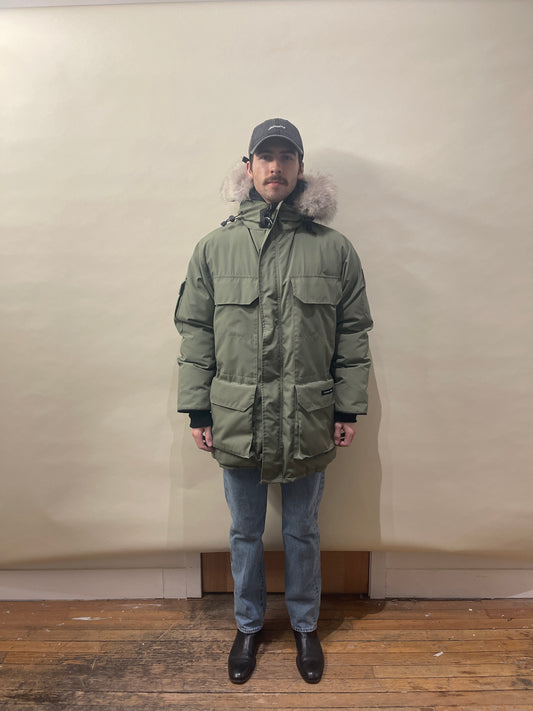 Canada Goose Green Expedition Parka Small - S