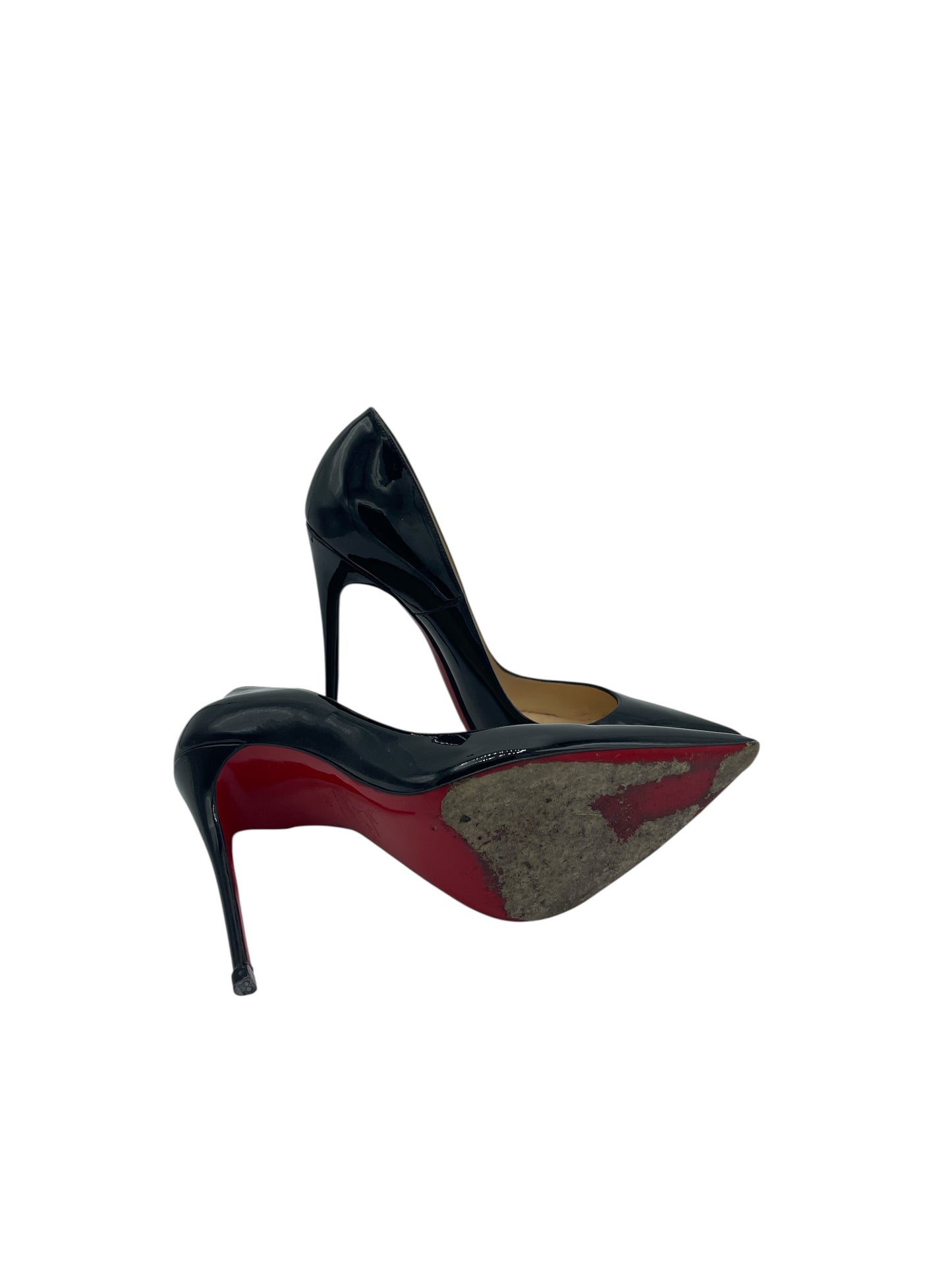 Christian Louboutin Black Patent Leather So Kate Pumps 8.5 M / 10 W
