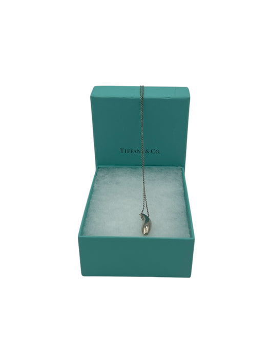 Tiffany & Co. Silver Teardrop Necklace 15"