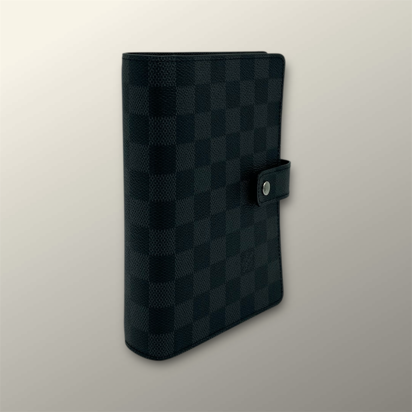 Louis Vuitton Black & Grey Damier Canvas Agenda Cover