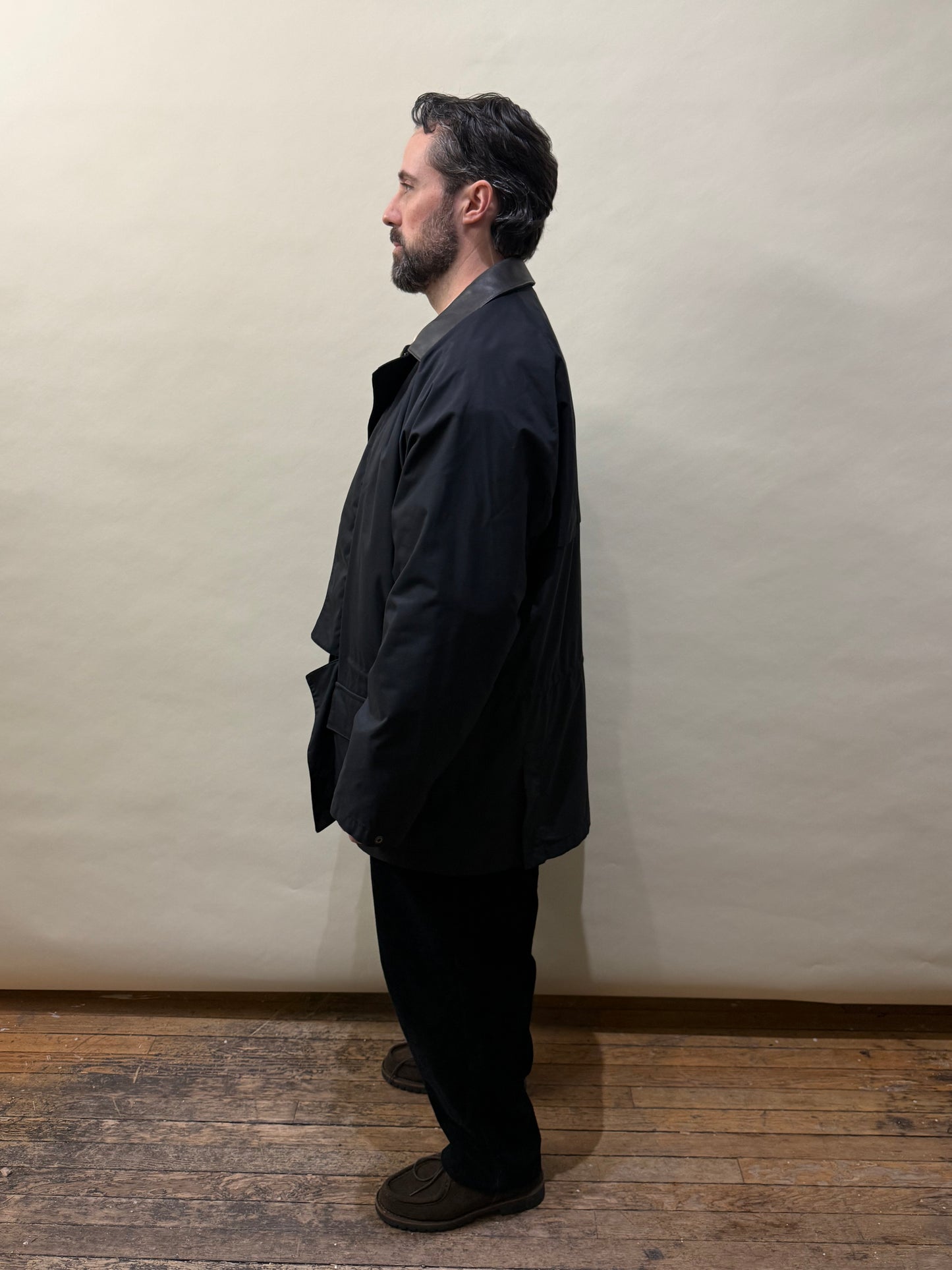 Loro Piana Navy Blue Nylon Storm System Jacket Extra Large - XL