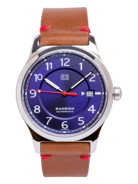 Barrington Griffiths Watch Co. Sandon 2.0 With Caramel Leather