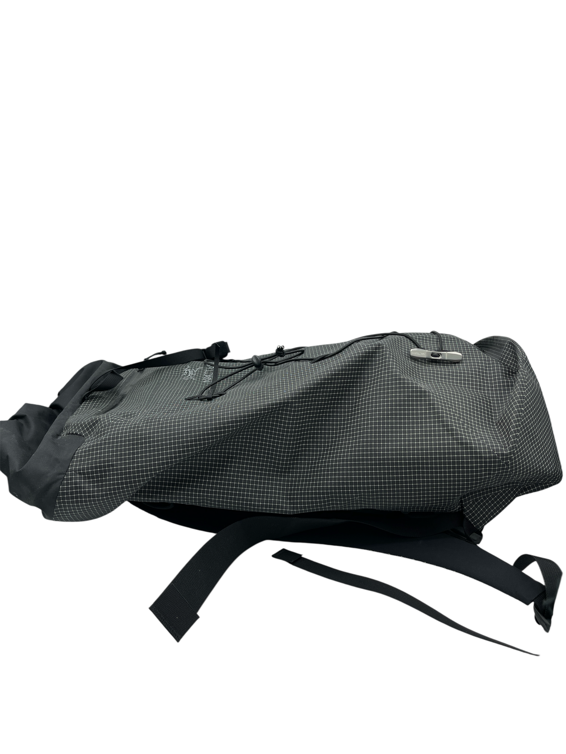 Arc'teryx Charcoal Grey Grid Pattern Alpha FL 30 Backpack - Genuine Design 2