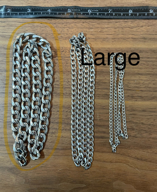 Genuine Stainless Steal Cuban Link Necklace