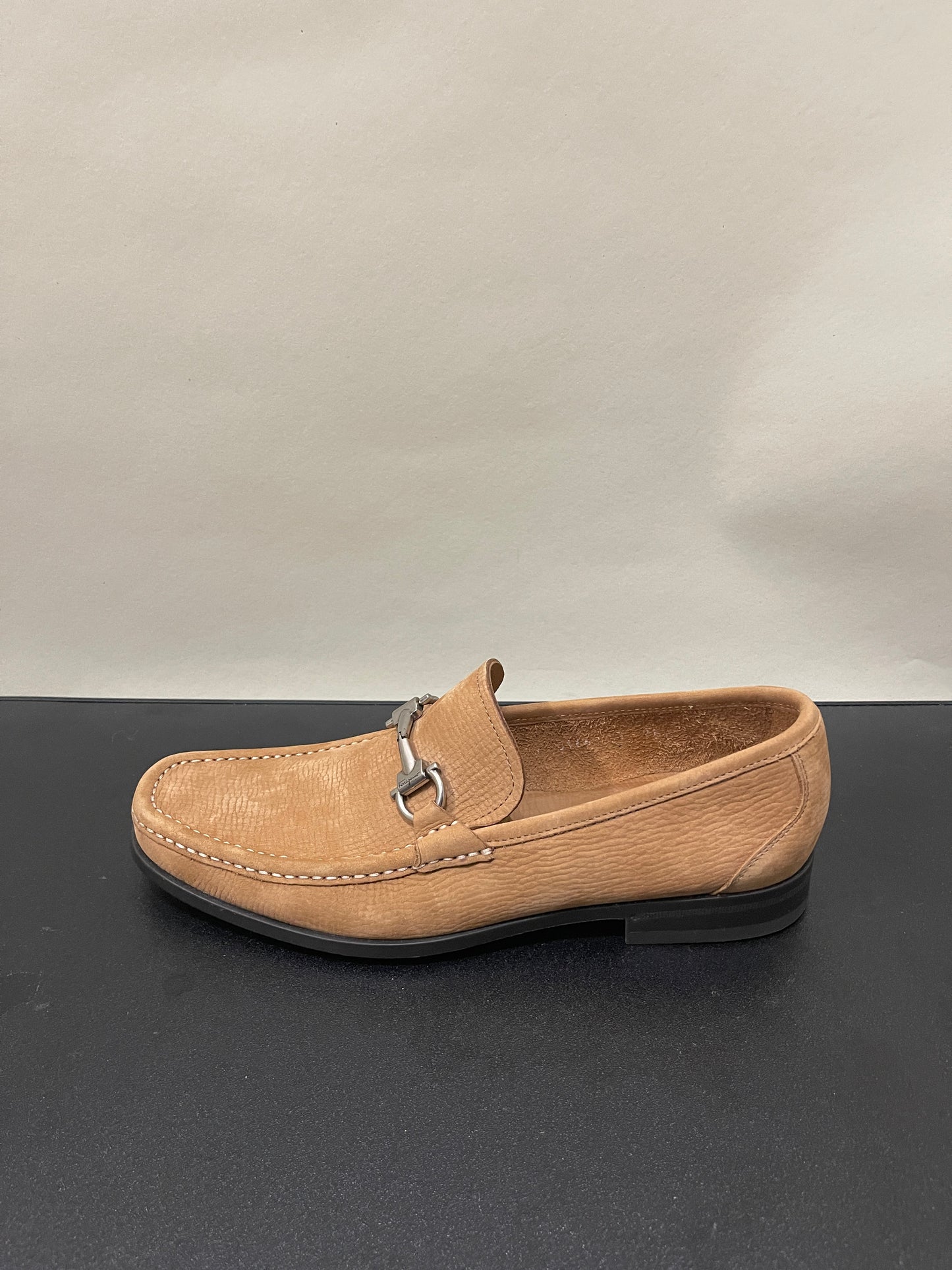 Salvatore Ferragamo Tan Suede Grandioso 2 Loafers 8 M / 9.5 W