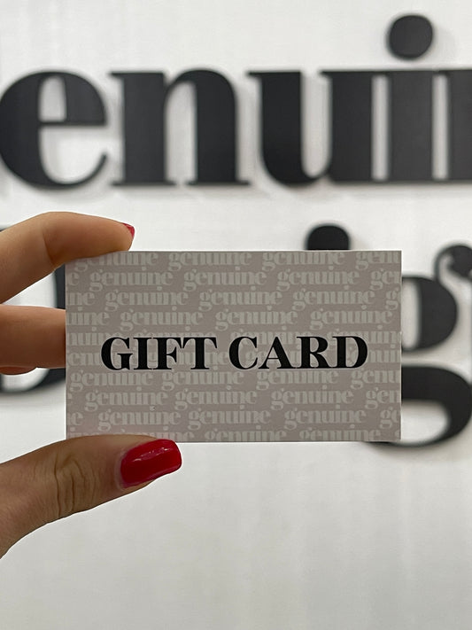 Genuine Design Gift Cards