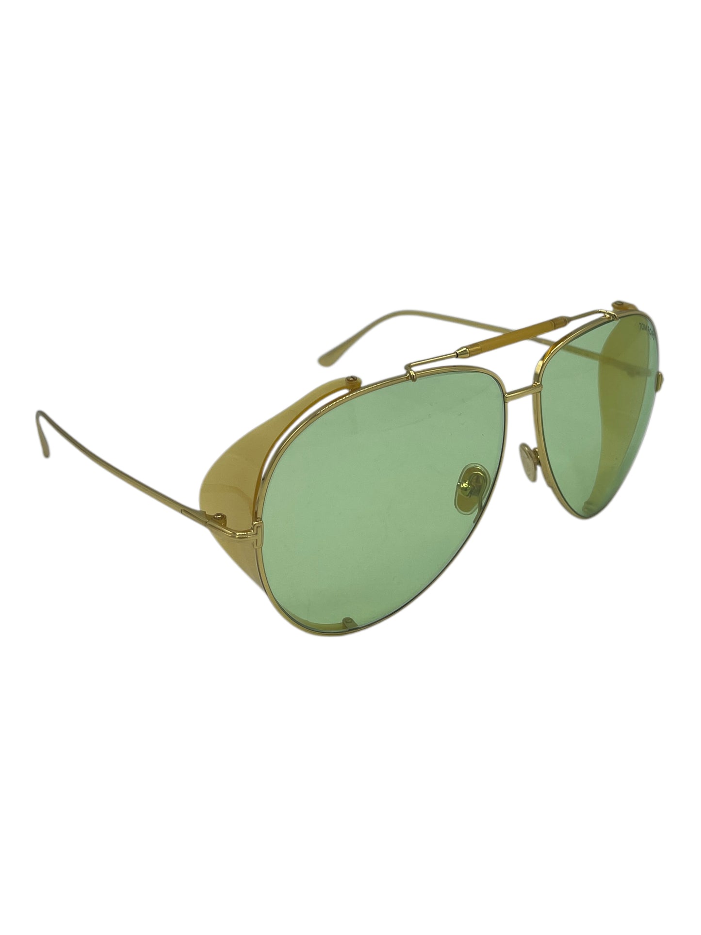 Tom Ford Yellow Jack-02 Aviator Sunglasses