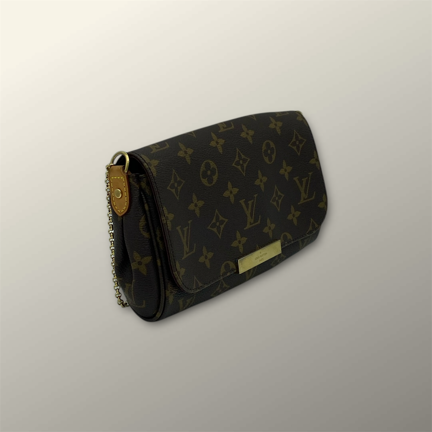 Louis Vuitton Brown Monogram Coated Canvas Favourite PM Bag