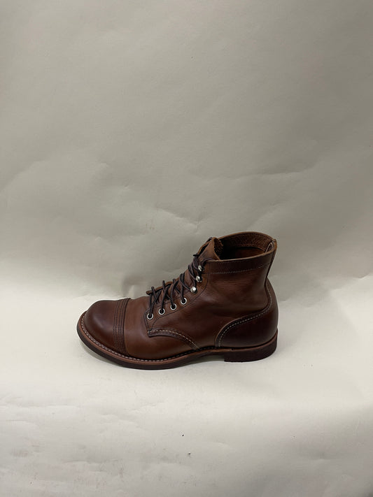 Red Wing Shoes Brown Leather Cap Toe Iron Ranger 8 M / 9.5 W