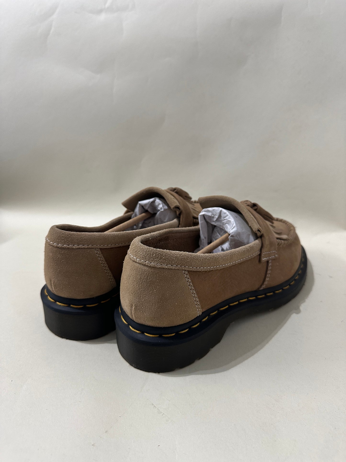 Dr. Martens Tan Nubuck Suede Adrian Loafers 8 M / 9.5 W
