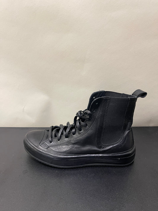 Officine Creative Black Leather Cap Toe Chelsea Sneakers 7 M / 8.5 W