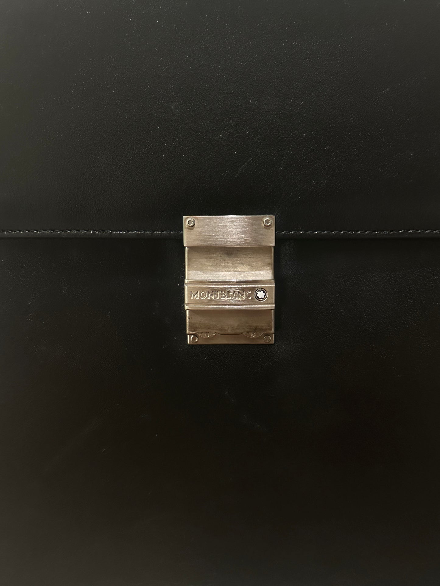 Montblanc Black Leather Document Holder