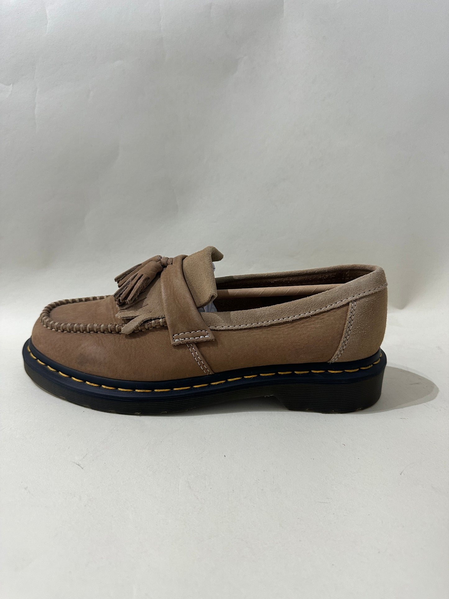 Dr. Martens Tan Nubuck Suede Adrian Loafers 8 M / 9.5 W