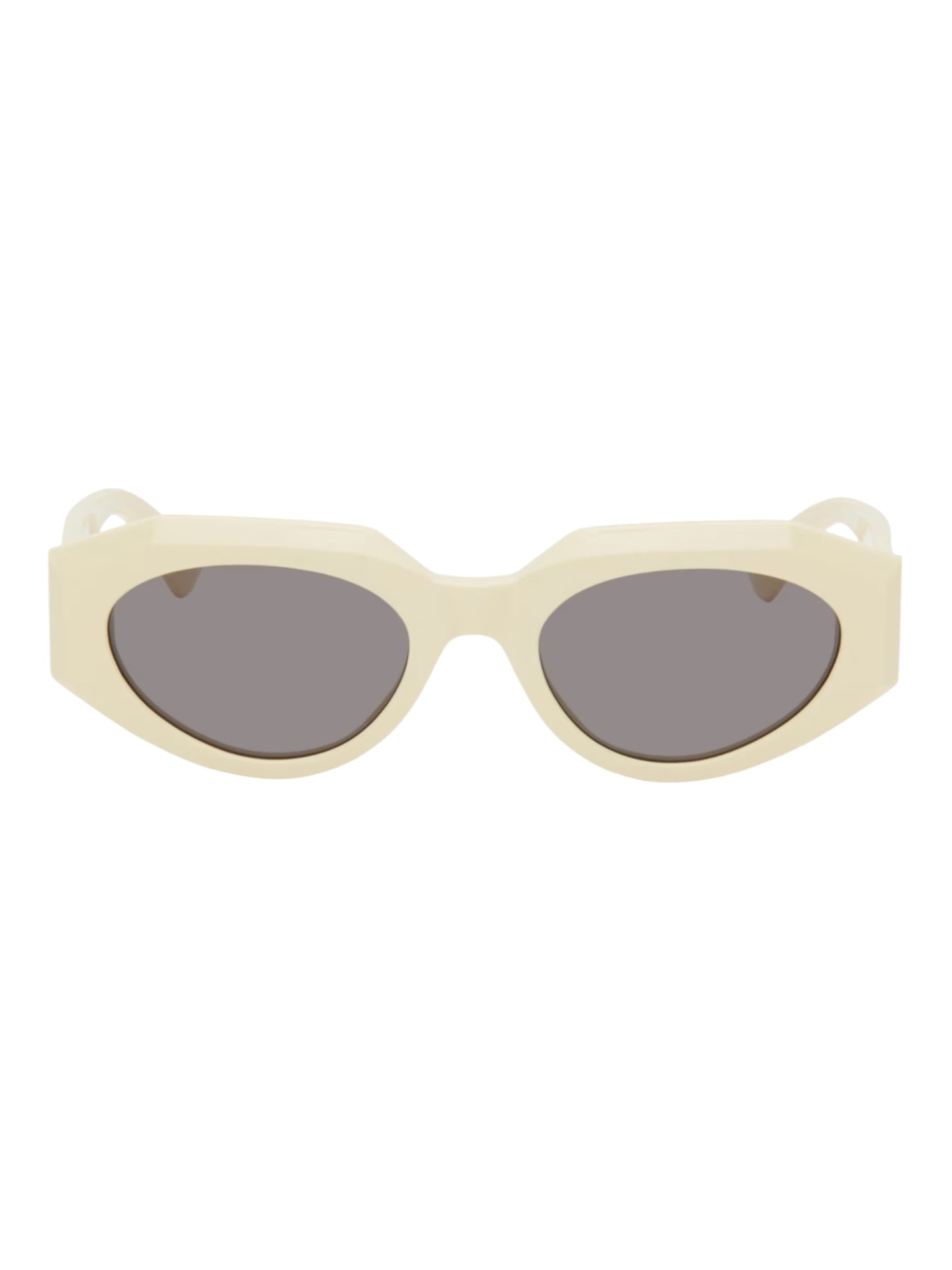 Bottega Veneta Beige Facet Sunglasses