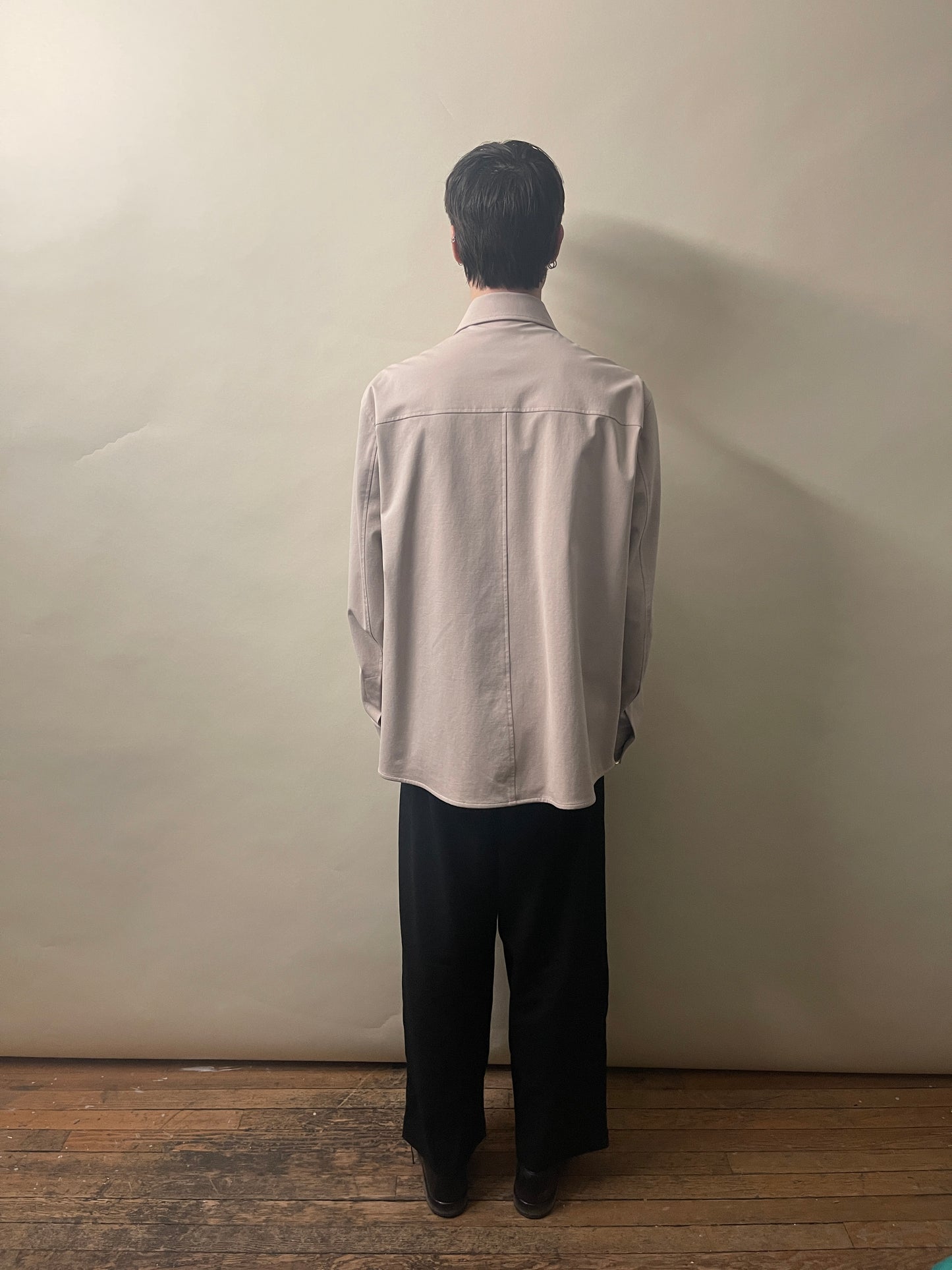 Dolce & Gabbana Beige Cotton Blend Lined Travel Overshirt 42