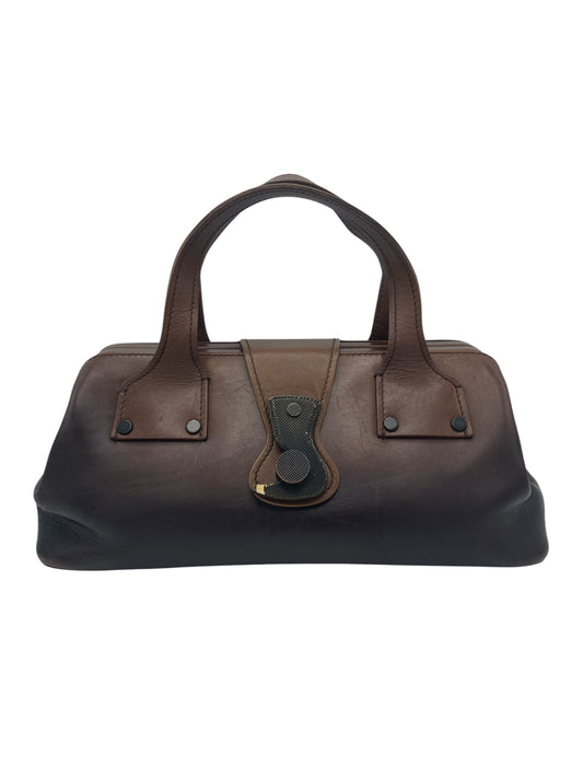 Gucci Gradient Brown Leather Doctor Bag