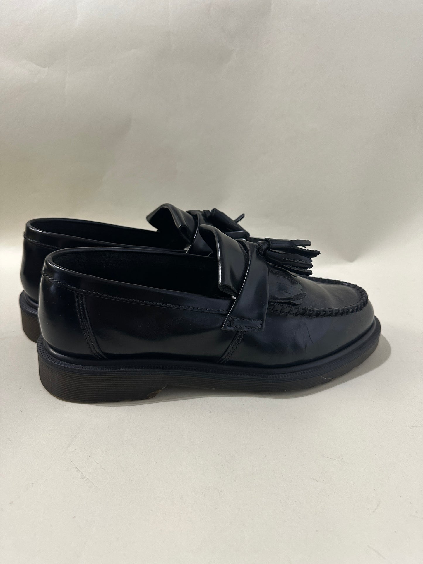 Dr. Martens Black Leather Adrian Loafers 9 M / 10.5 W
