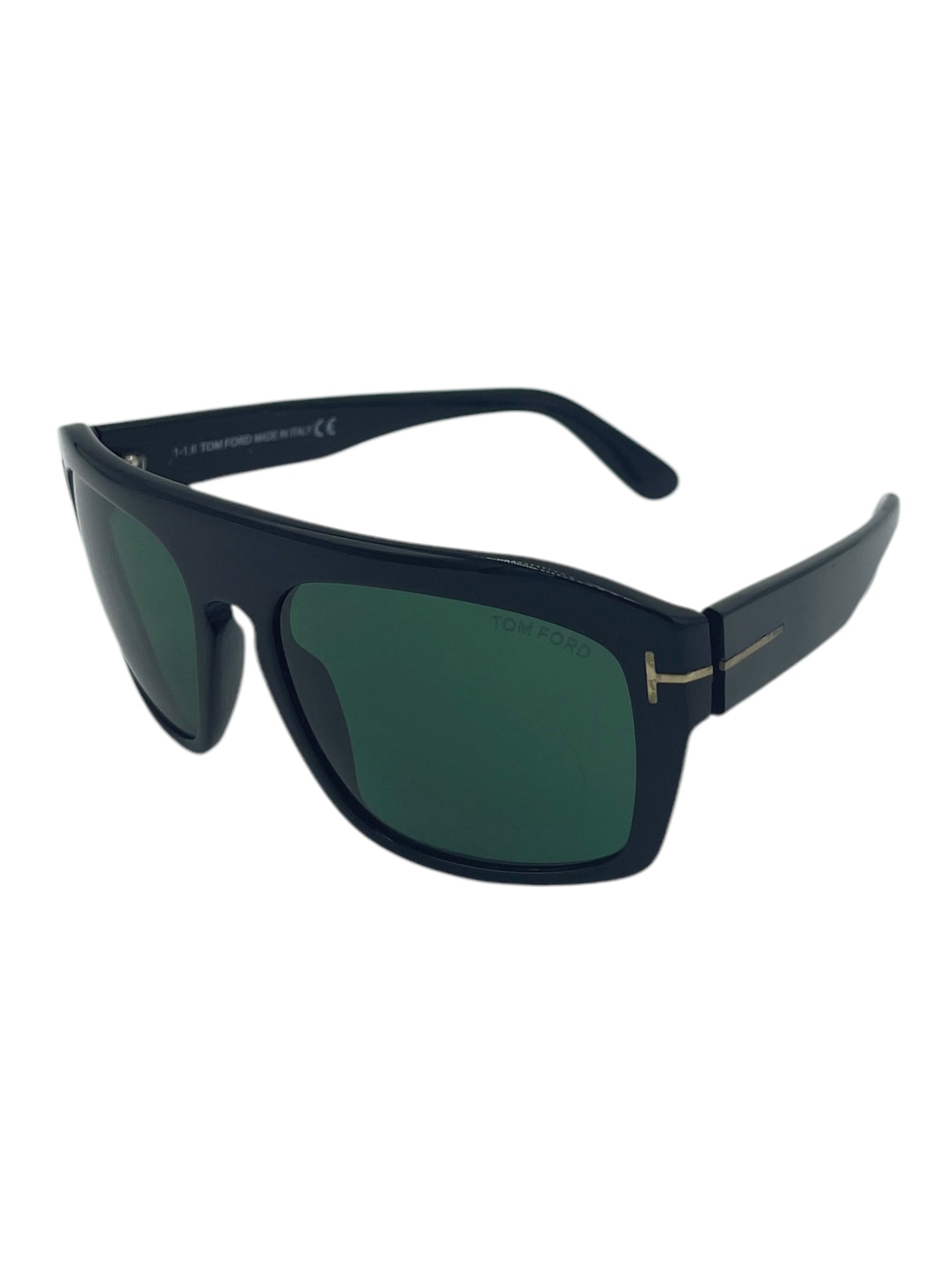 Tom Ford Black & Green Conrad Sunglasses