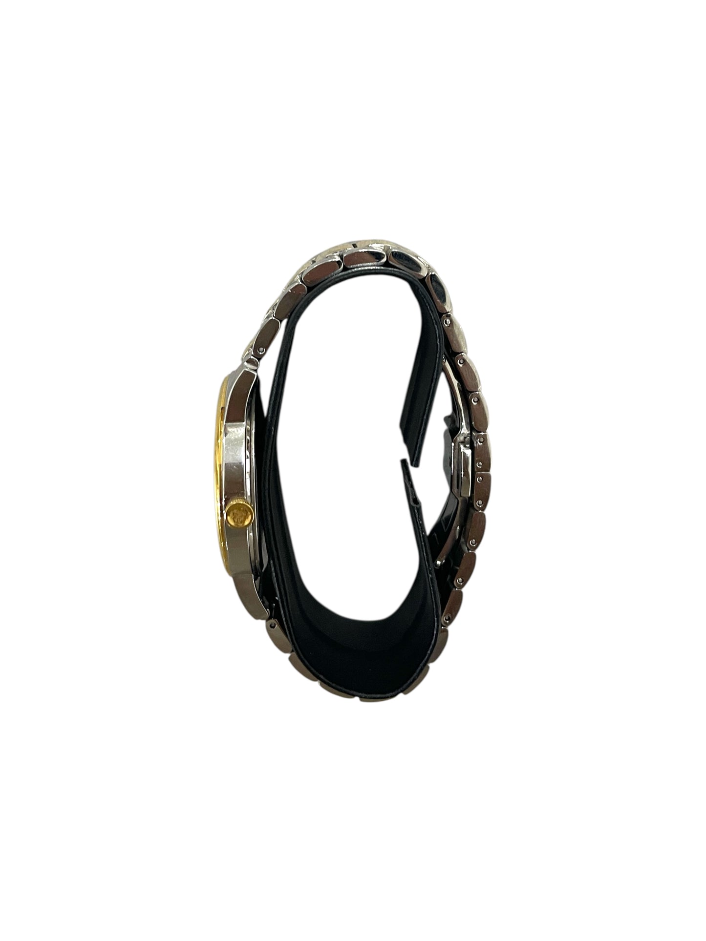 Movado Silver & Gold 2100016 Museum Quartz Watch