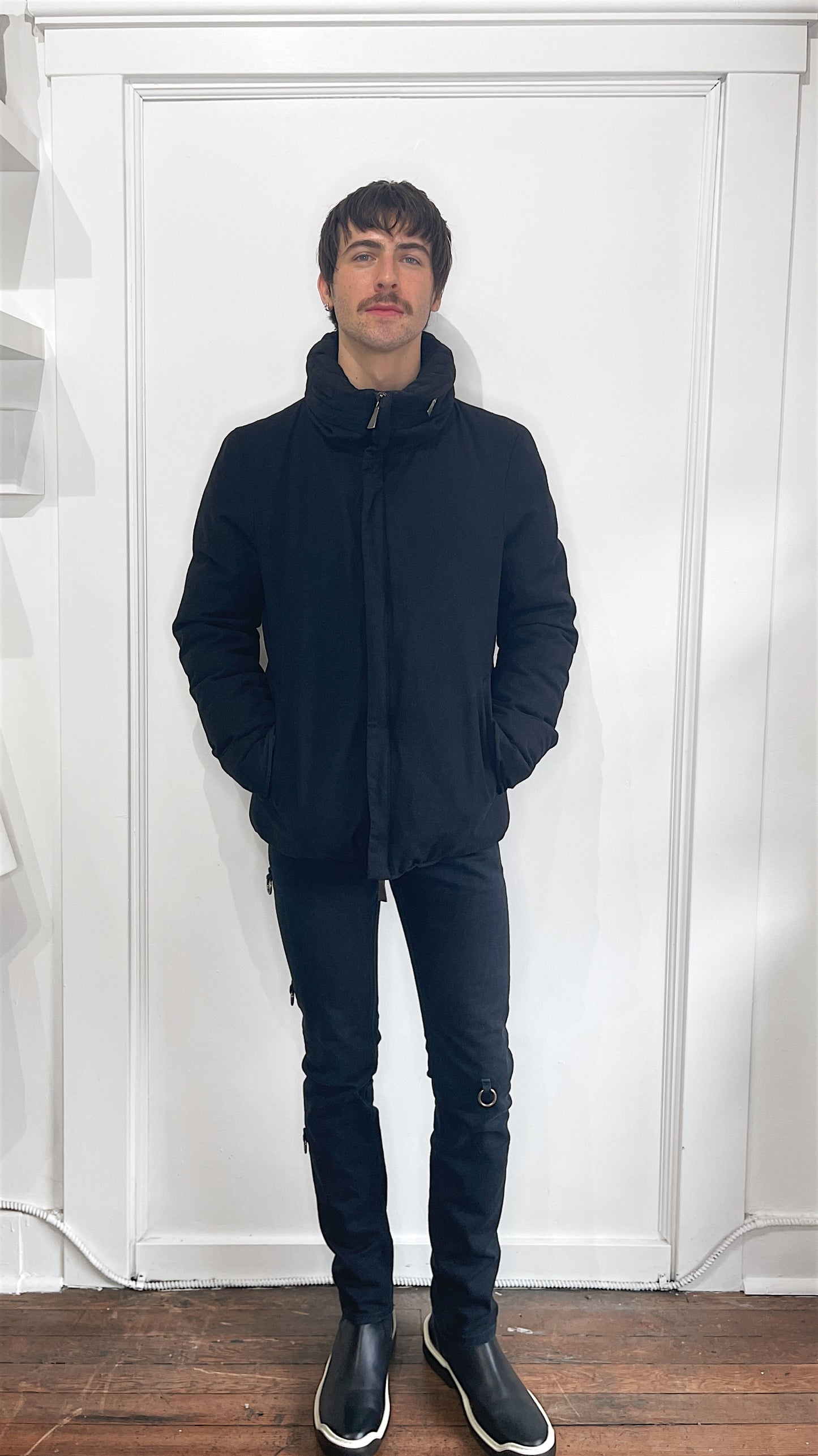 Raf Simons Black 4 Ring Slim Fit Jeans 30