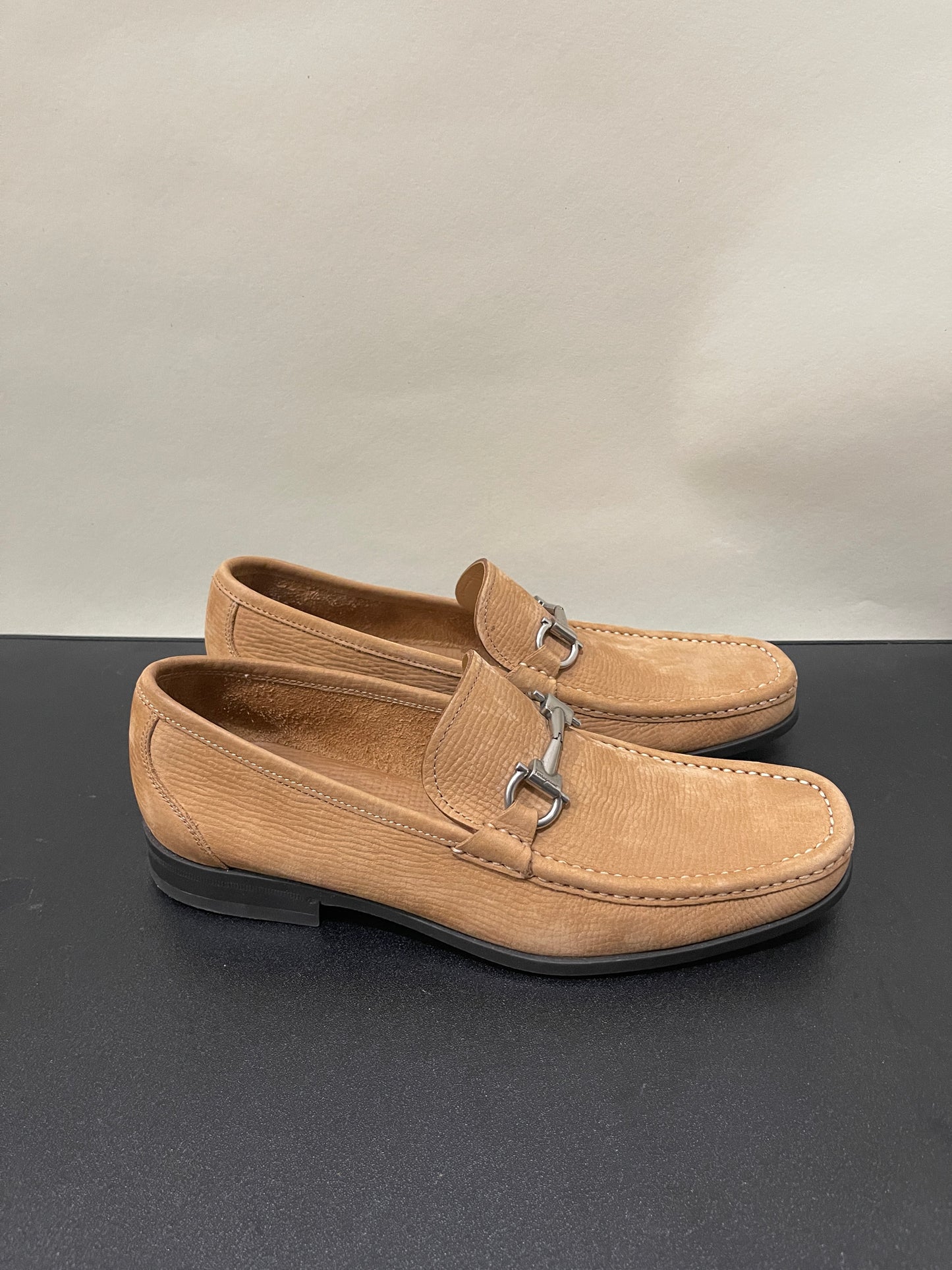Salvatore Ferragamo Tan Suede Grandioso 2 Loafers 8 M / 9.5 W