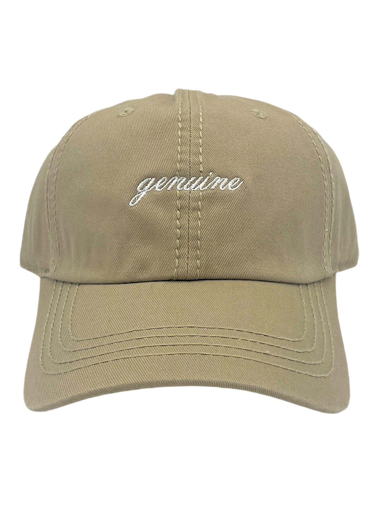 Genuine Design Embroidered Vintage Cotton Dad Cap