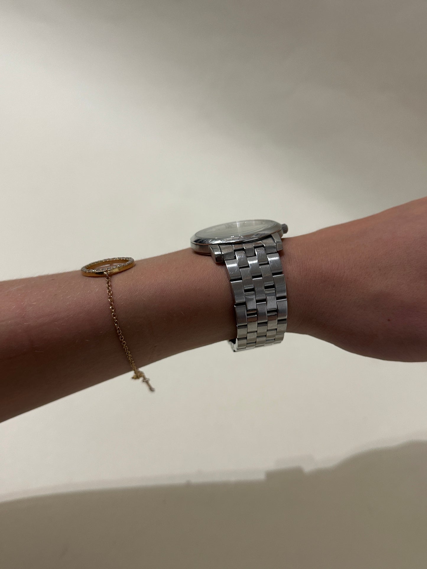 Burberry Silver Nova Check Dial Stainless Steel Watch