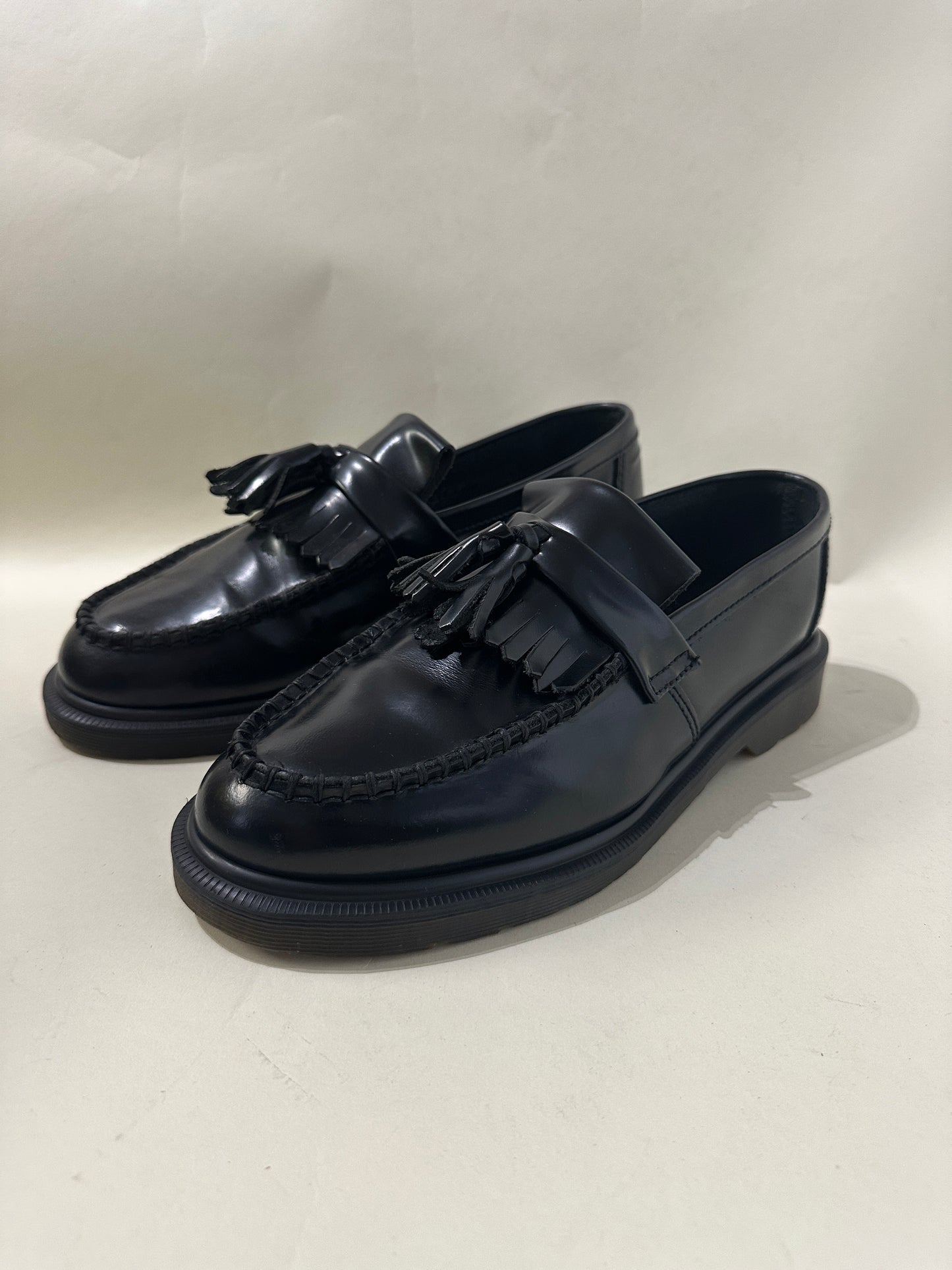 Dr. Martens Black Leather Adrian Loafers 9 M / 10.5 W