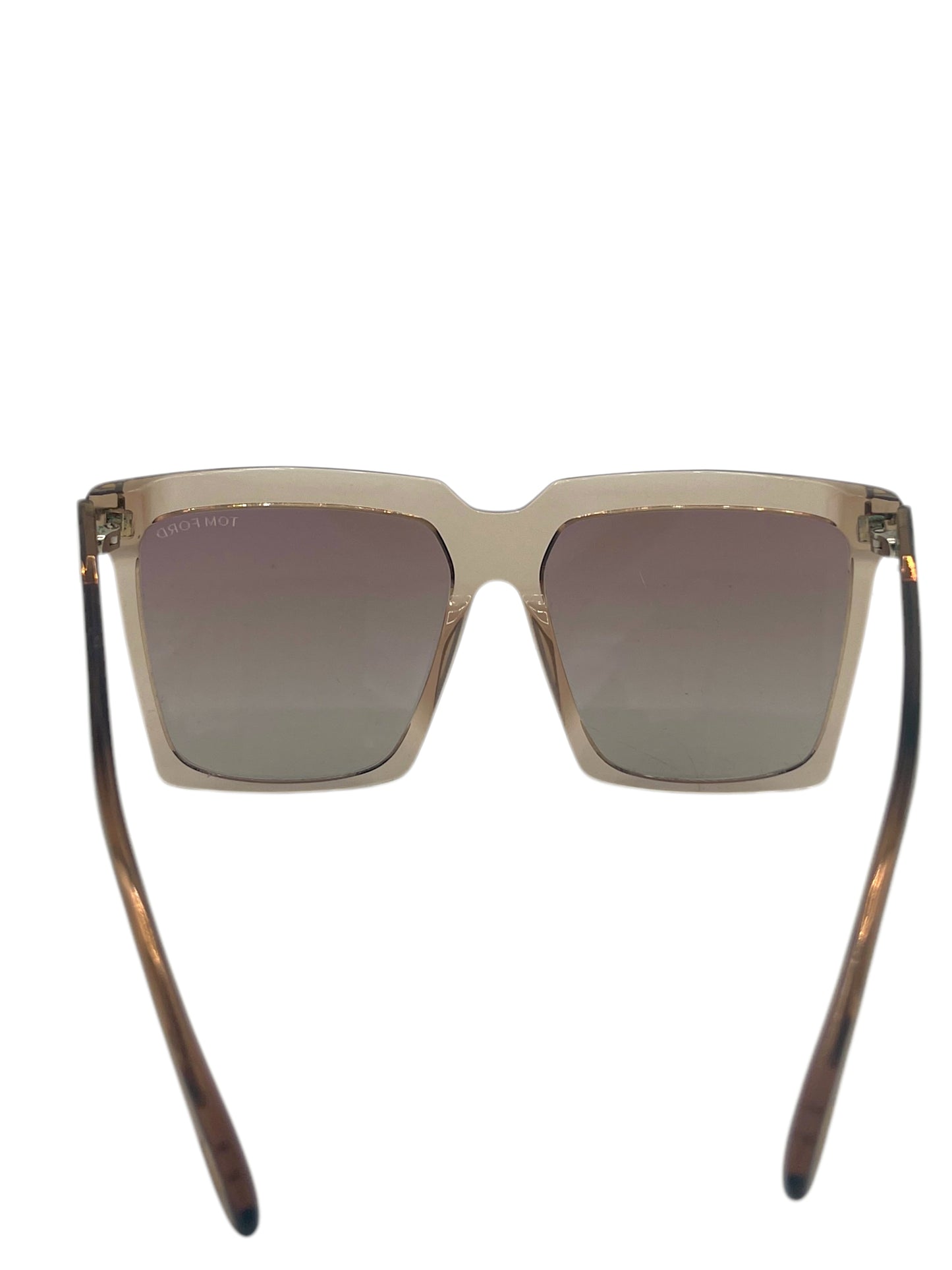 Tom Ford Muted Pink/Beige Sabrina Sunglasses