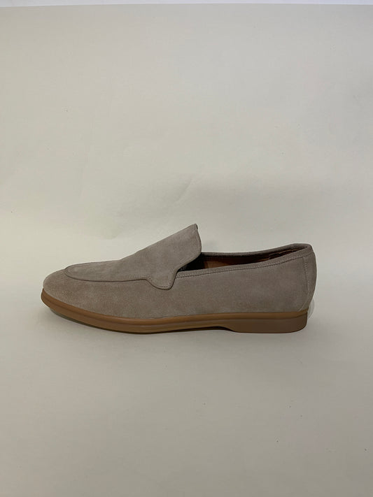 Eleventy Tan Suede Casual Loafers 12 M / 13.5 W