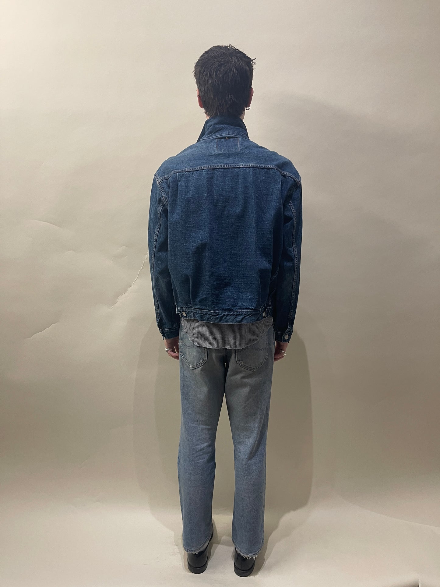 orSlow Mid Blue 2 Year Wash 50's Denim Jacket Large - L