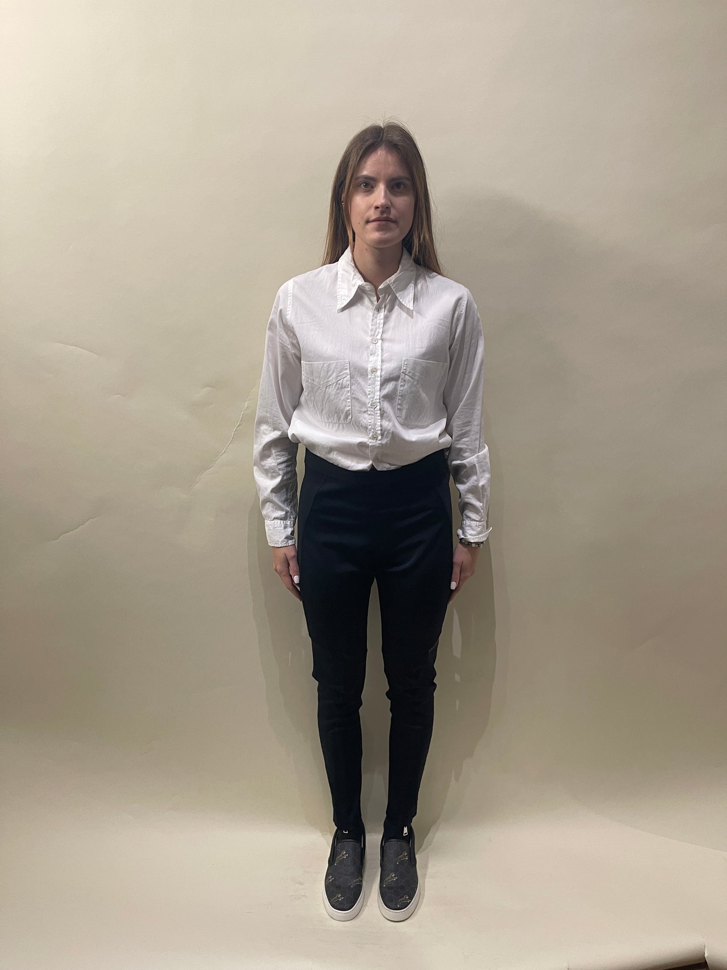Moncler Midnight Navy & Black Leggings Extra Large - XL
