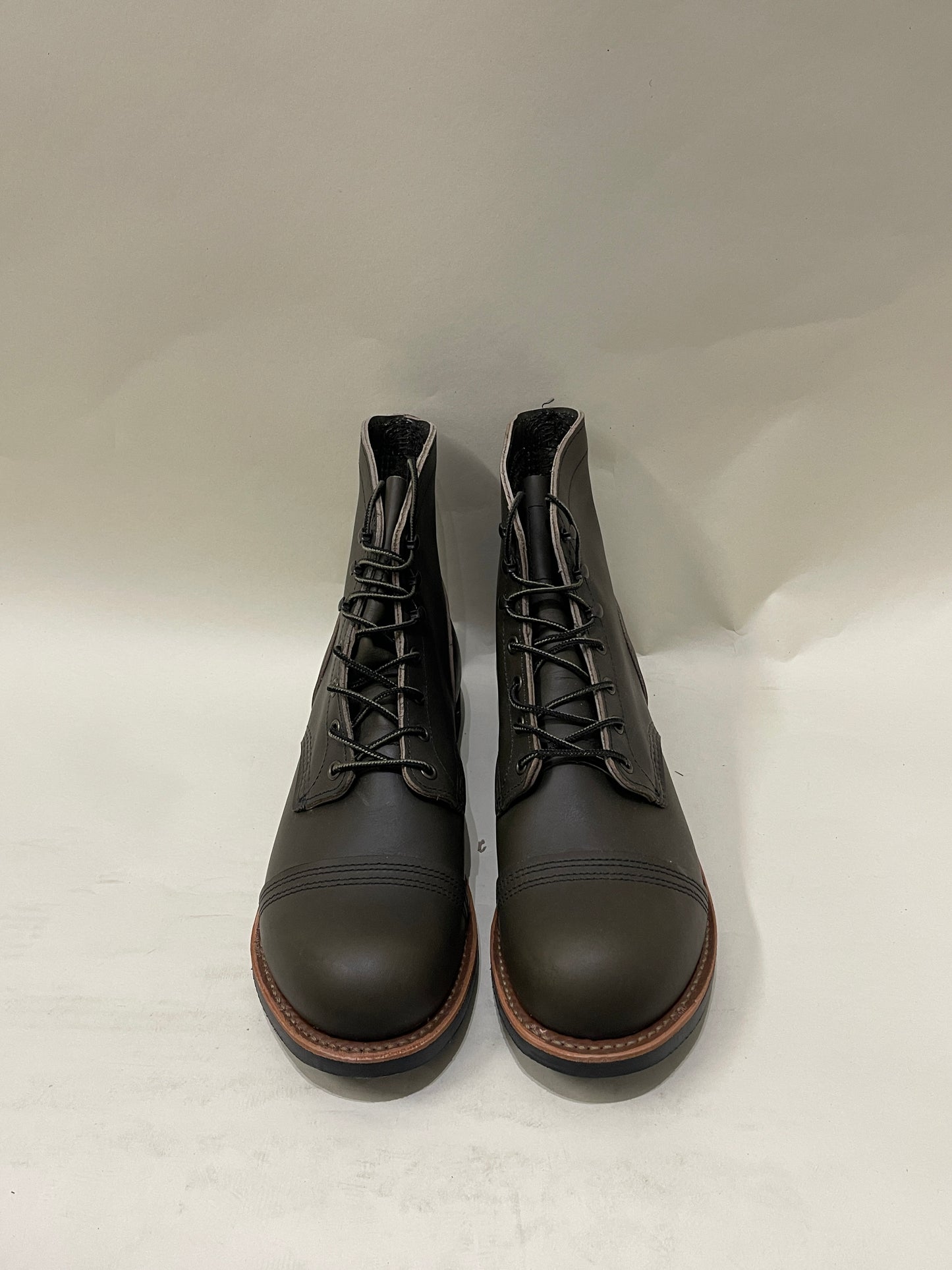 Red Wing Shoes Dark Green Cap Toe Iron Ranger Boots 10.5 M / 12 W