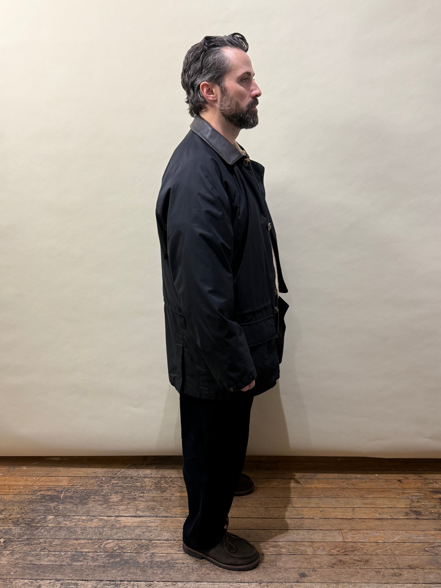 Loro Piana Navy Blue Nylon Storm System Jacket Extra Large - XL