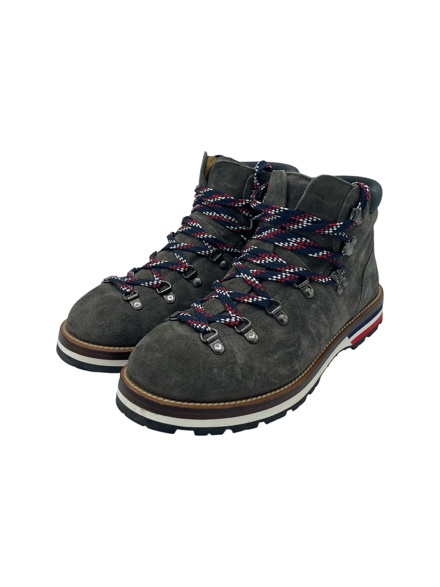 Moncler Grey Suede Peak Scarpa Hiking Boots 8 M / 9.5 W