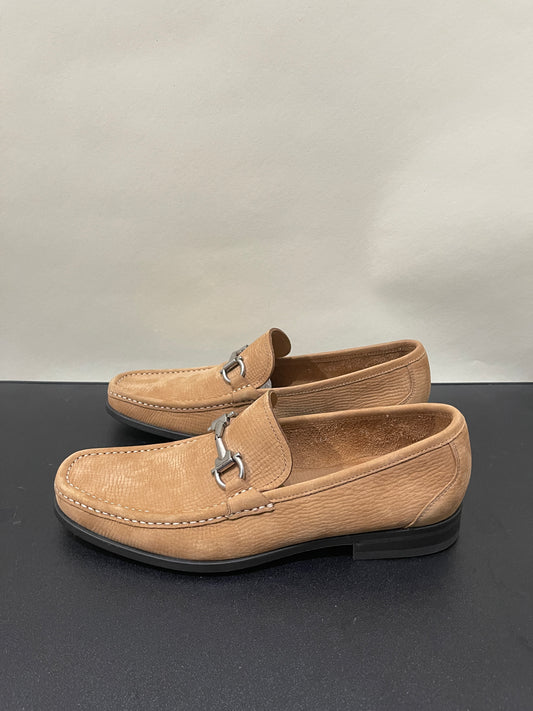 Salvatore Ferragamo Tan Suede Grandioso 2 Loafers 8 M / 9.5 W