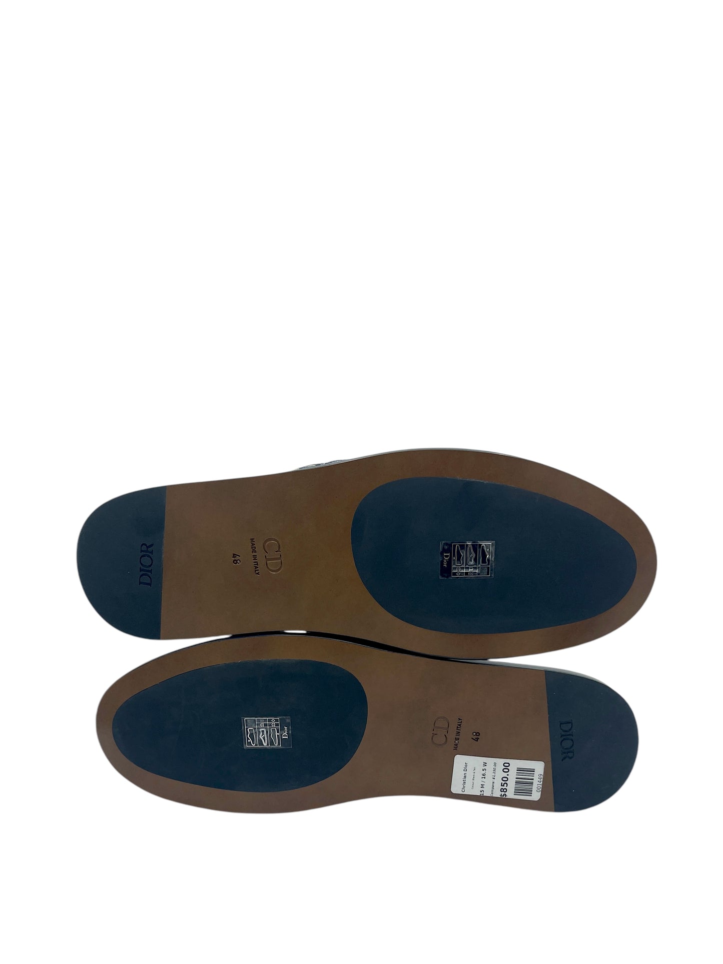 Christian Dior Oblique Monogram Canvas Mules 15 M / 16.5 W