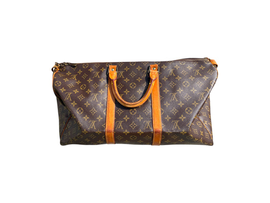 Louis Vuitton Brown Damier Coated Canvas Keepall Dufflebag