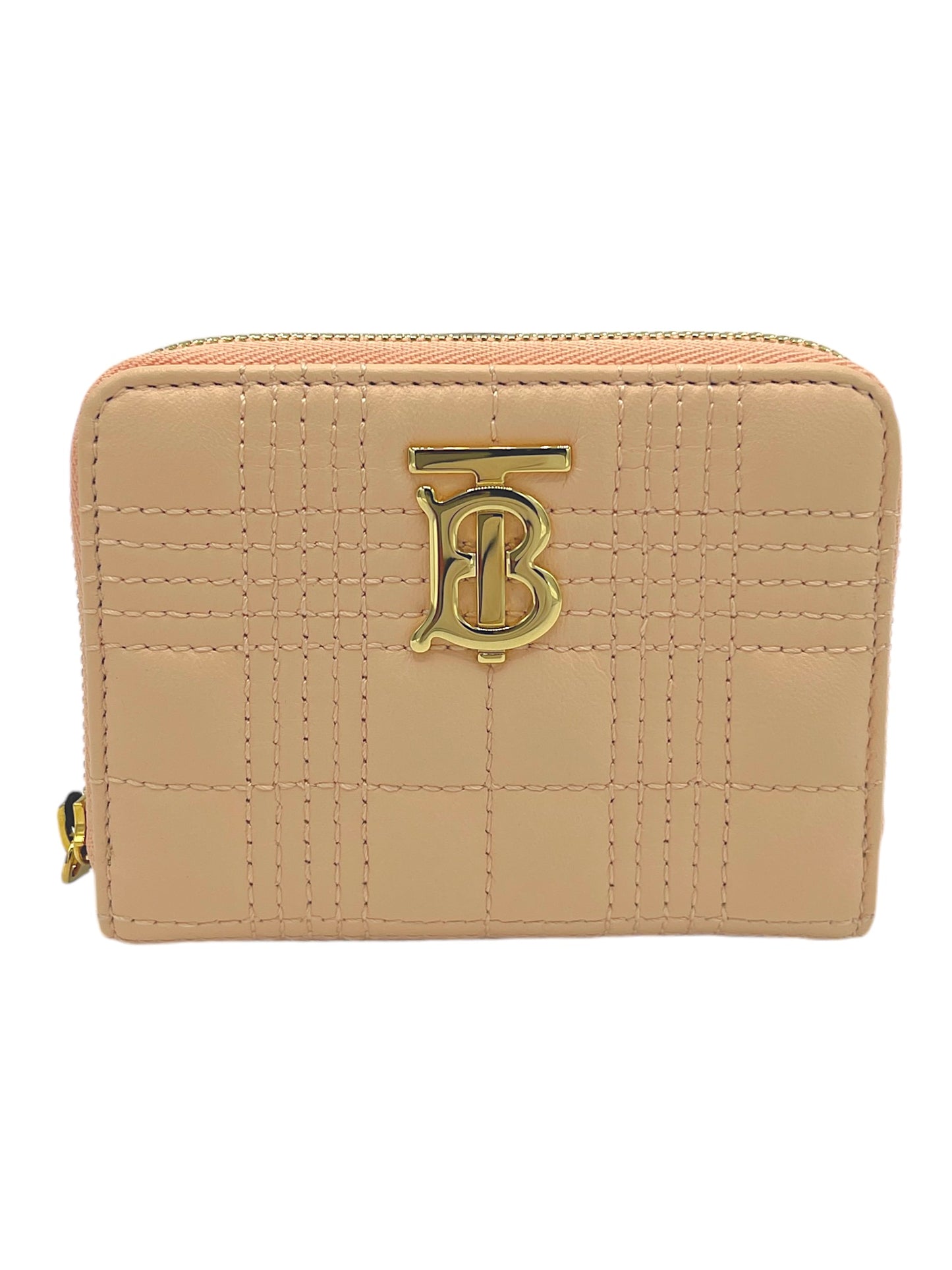 Burberry Blush Pink Lola Zip Around Wallet