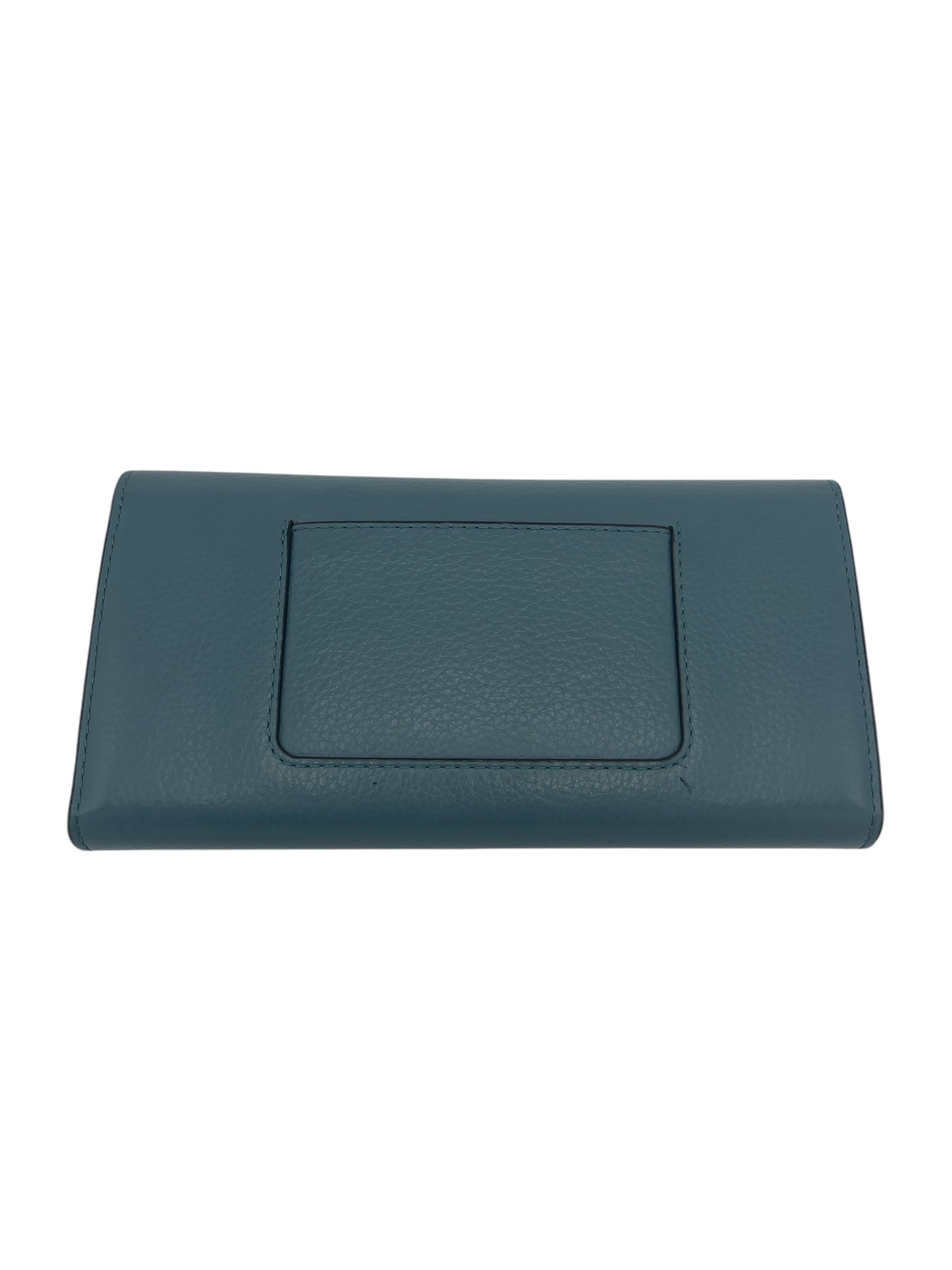 Mulberry Robin Egg Blue Leather Darley Wallet