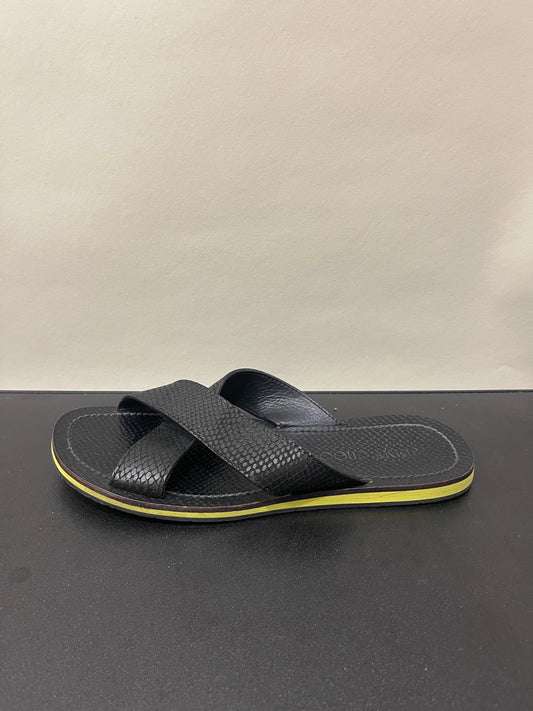 Jimmy Choo Black & Yellow Sandal
