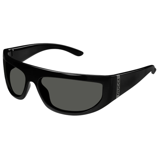 Gucci Black Wrap Around Sunglasses