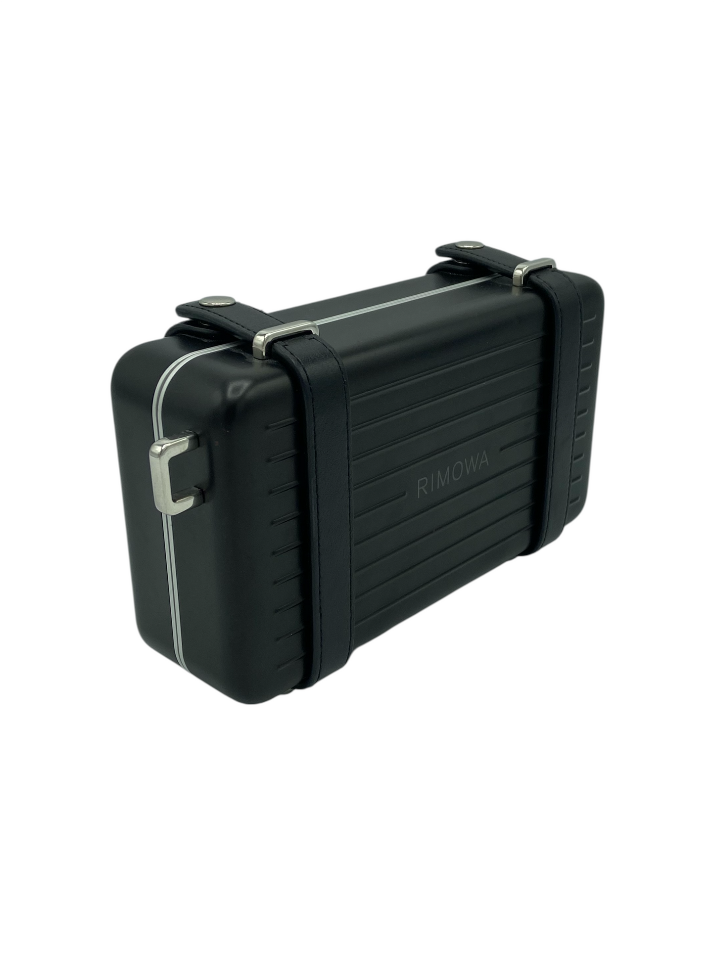 Dior x Rimowa Black Aluminium & Calfskin Personal Clutch