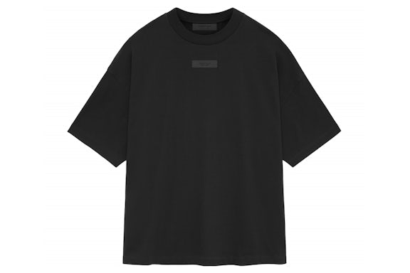 Essentials Fear of God Jet Black S/S T-Shirt