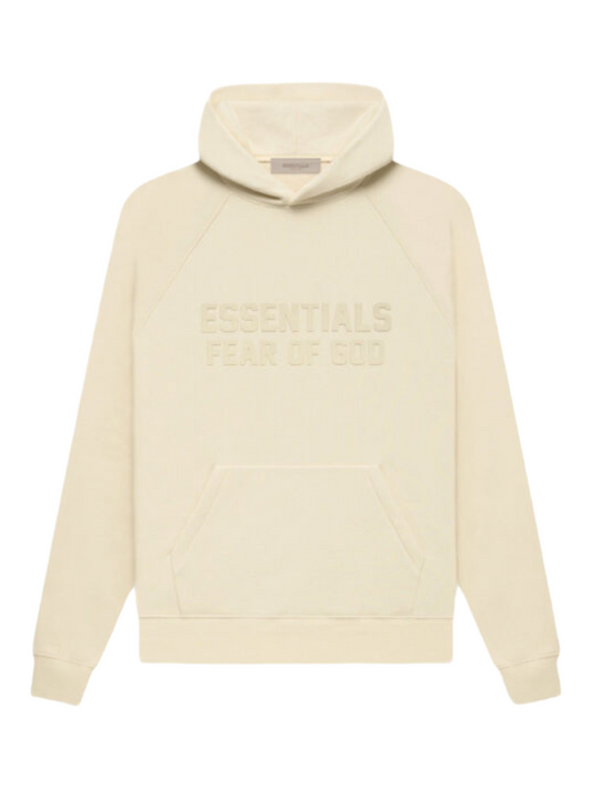 Essentials Fear of God Eggshell Fleece Hoodie — Genuine Design Luxury Consignment for Men. New & Pre-Owned Clothing, Shoes, & Accessories. Calgary, Canada