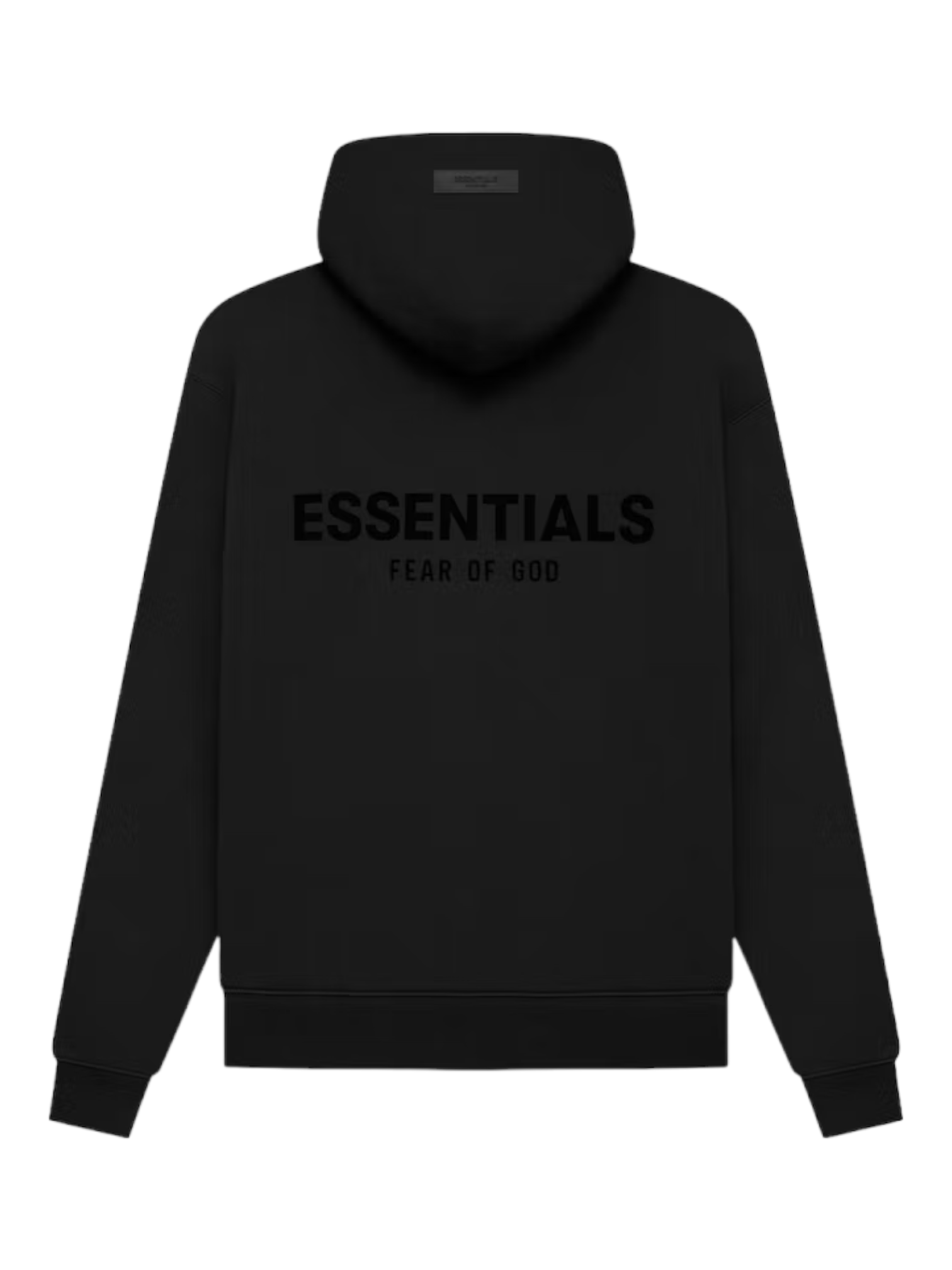 Essentials Fear of God Stretch Limo Black Fleece Hoodie SS22 - Genuine Design Luxury Consignment Calgary, Canada New & Pre-Owned Authentic Clothing, Shoes, Accessories.