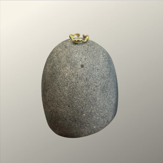 Gold or Silver Wavy ring