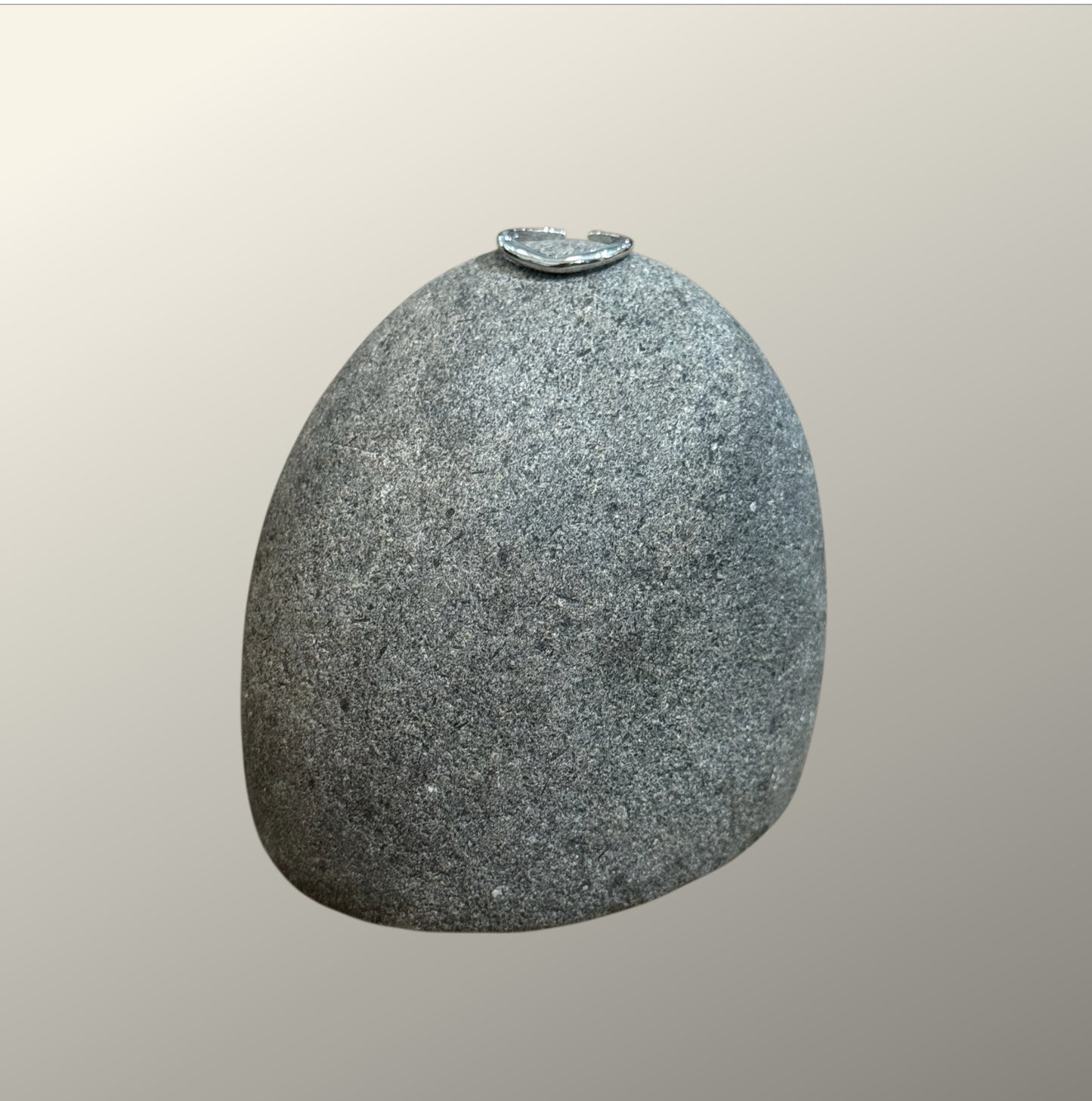 Silver Adjustable Ring Stainless steel