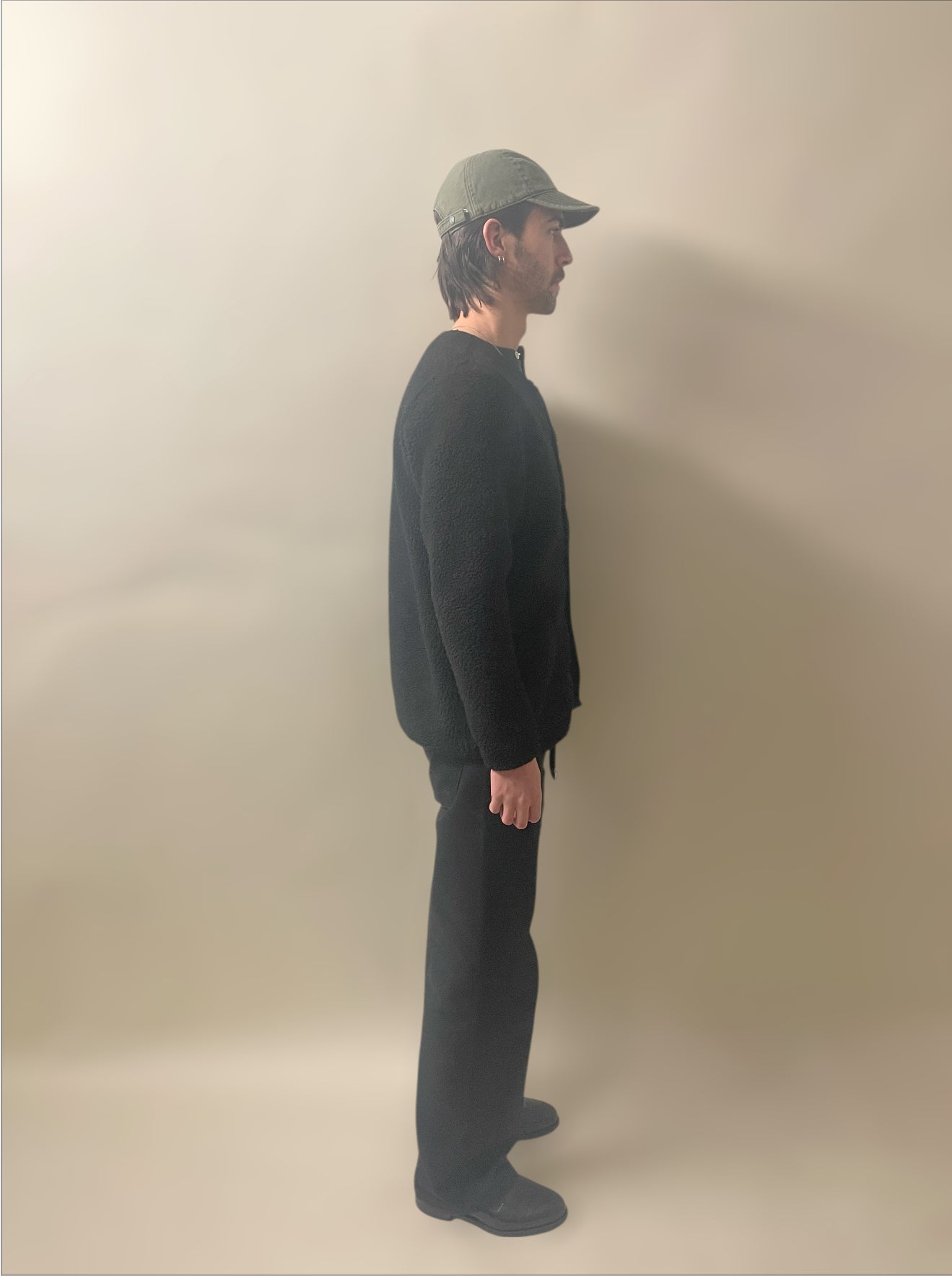 Kestin Black Polyester Fleece Chore Jacket Small - S